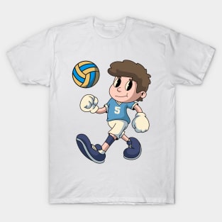 Cute Volley Boy T-Shirt